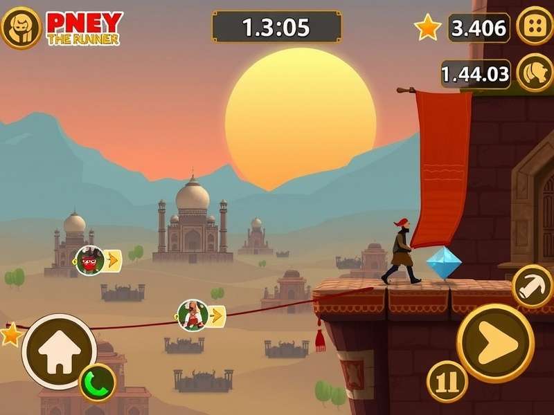 Taj Runner Empire Expedition Gameplay Screenshot